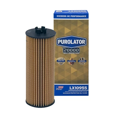 Filtro de aceite cartucho Purolator 20K LX10955 Select Chrysler Dodge Volkswagen Plus Foto 1 de 4