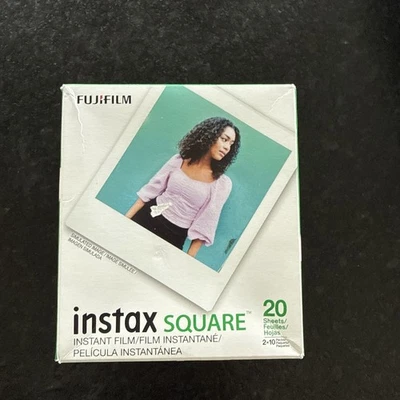 Fujifilm Instax Square Instant Film Lot Exp 07/2026 20 Sheets - Image 1 of 4