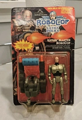 RoboCop and the Ultra Police-Gatlin' Blaster RoboCop Nuevo en Tarjeta 1989 Foto 1 de 4