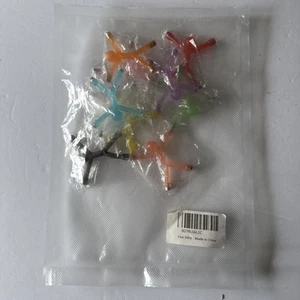 Imanes de refrigerador 10 piezas mini hombre imanes de refrigerador flexibles lindo imán de goma - Imagen 1 de 2