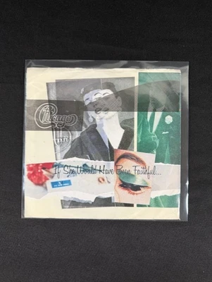 Chicago ~ If She Would Have Been Faithful/Forever 45 w Picture Sleeve VG+/VG+ - Image 1 of 4