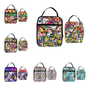 Tokidoki Insulated Lunch Bag Cartoon Thermal Cooler Storage Handbag Picnic Cute - Picture 1 of 30