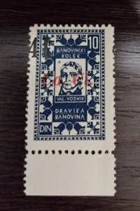 Slovenia 1941, Italy, WWII, Yugoslavia, overprinted CO.CI. revenue 4 Lire, MNH - Picture 1 of 2