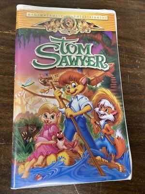 Tom Sawyer MGM Family Entertainment VHS Tape Clamshell Case - Image 1 of 4