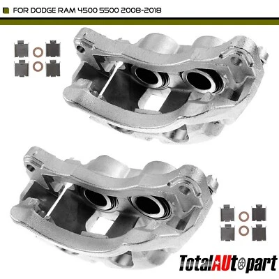 2x Pinza de freno con soporte izquierdo y derecho con soporte para Dodge Ram 4500 5500  Foto 1 de 4