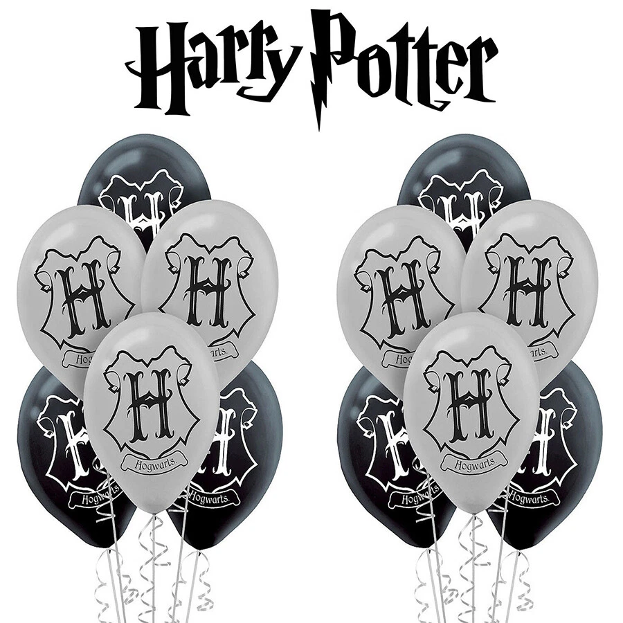 Globos de látex Harry Potter, decoración de fiesta de cumpleaños, mago Hogwarts 12ct. Foto 1 de 4
