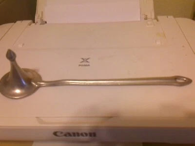 Tampón Vela Daalderop Vintage Peltre Royal Holland Hecho en Portugal 10"L Foto 1 de 3