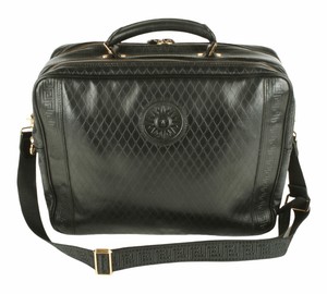 Las mejores ofertas en Versace bolsas de cuero Negro para Hombres | eBay