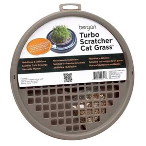 Bergan Turbo Cat Grass Brown 10" x 10" x 1" 88341 - Picture 1 of 1