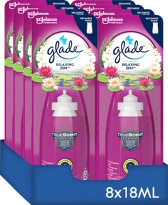 8 x Glade Sense And Spray Refills - Relaxing Zen (8 x 18 ml) - Picture 1 of 1
