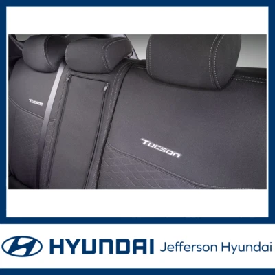 Genuine Hyundai Tucson Water Proof Neoprene Rear Seat Cover 2021 - On - image 1 of 2