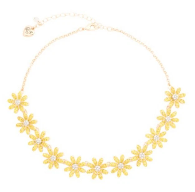 Collar de margarita amarilla Betsey Johnson  Foto 1 de 1