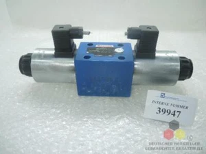 4/3 way valve, Rexroth No. 5-4WE 10 J33/CG24N9K4, Demag used spare parts - Picture 1 of 3