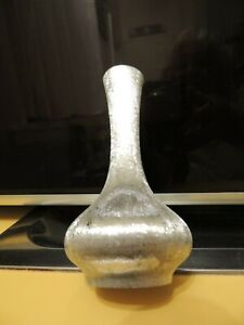 Selangor pewter bud vase - refinished in a spectacular, unique look
