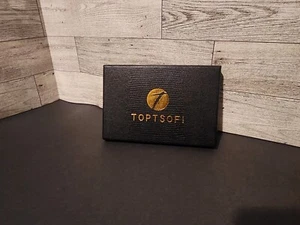 Toptsofi Thin Wallet Black - Picture 1 of 3