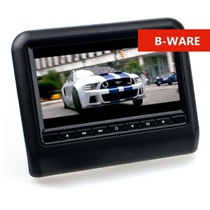 B-Ware: 9" Zoll TFT Monitor Car DVD USB SD Kopfstützen 16:9 IR FM Transmitter