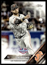 2016 Topps Opening Day Brandon Crawford San Francisco Giants #OD-15