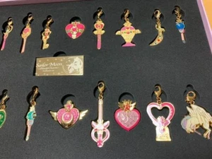 Sailor Moon pins and charms Full Moon Set transformation brooch BANDAI From JP - Picture 1 of 7