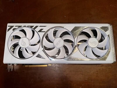 (FOR PARTS) ASUS RTX 4090 ROG STRIX White GPU No Core & VRAM (US Stock) - Image 1 of 4