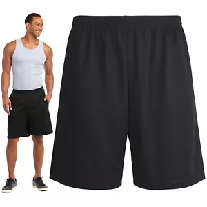 Mens Active Athletic Performance Shorts: Ideal for Gym Basketball Running Bl - Picture 1 of 1