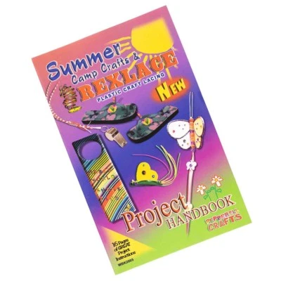 Craft County Summer Camp Crafts & Rexlace Plastic Craft Craft Craft Manual de proyecto Foto 1 de 2