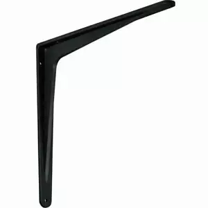 Ménsula Pesado Consola de Pared Negro escuadras para estanterias Rígido Estante - Imagen 1 de 6