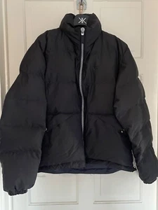 CREW CLOTHING Black Down Filled Puffer Jacket Coat Size 10 - Picture 1 of 9