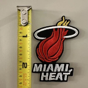 Miami Heat (Embroidered Iron on patche) Basketball/NBA/Sports/Game - Picture 1 of 3