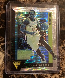 2020-21 Panini Flux Silver Pulsar Prizm Card SP #160 Demar DeRozan