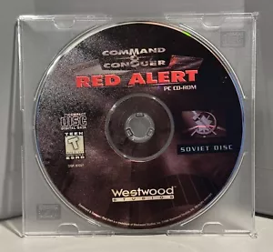 COMMAND & CONQUER RED ALERT CD ROM FOR WINDOWS - 100% TESTED - FREE SHIPPING - Picture 1 of 2