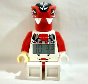 Lego Ninjago Fang-Suei Snake Head Figure Digital Alarm Clock 2012 Tested Works - Picture 1 of 12