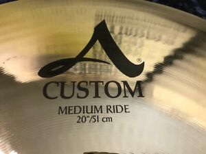 Zildjian 20" Avedis  A-Custom Medium Ride -  NEU !   1  Euro Start
