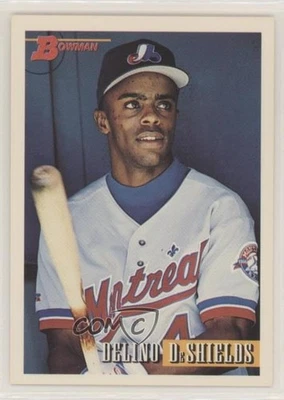 1993 Bowman Delino DeShields #424 - Image 1 of 2