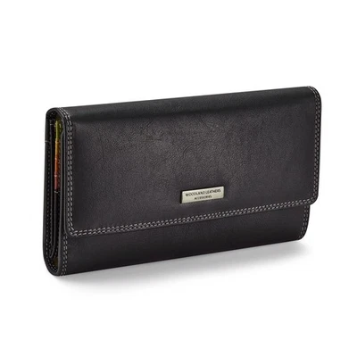 WINSTON HIDE Womens Real Leather Purse Ladies RFID Wallet with Card Slots & Coin Pocket