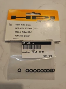 HPI Z203 Washer M3x6 (10pcs) RTR Blitz / E-Firestorm / Flux RTR / Wheely King - Picture 1 of 1