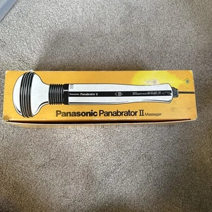 Panasonic Panabrator ii 2 Massager With Original Box - Picture 1 of 8