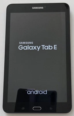 Samsung Galaxy Tab E SM-T377A 16GB Wi-Fi + 4G (AT&T) 8inch - BLACK  (Unlocked) - Image 1 of 4