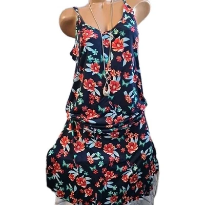 Lascana Kleid Beach Time Strandkleid Gr. 34 bis 44 weich fallend (176) NEU - Bild 1 von 4