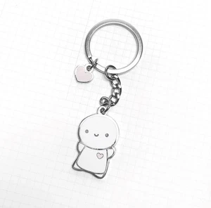 NEU The Coffee Monsterz Co TCMC Classic Emoti Schlüsselanhänger/Keyring mit Herzanhänger - Bild 1 von 3