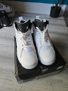 NIKE Jordan MVP White Black Sneakers UK 3 Eur 33.5 - DZ5577100 New Boxed - Picture 1 of 8