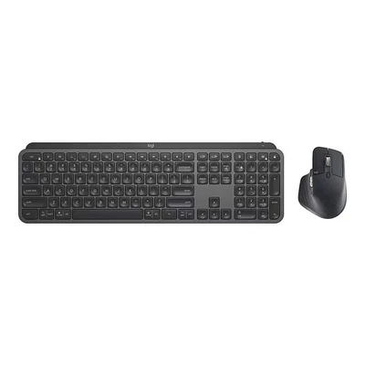 Logitech - MX Keys Combo for Business Full-size Wireless Keyboard and Mouse - Image 1 of 4