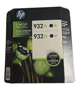 Cartuccia inchiostro HP 932XL alta qualità nero confezione doppia scadenza 9/2017 nuova sigillata - Foto 1 di 3