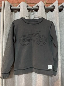 Boys COUNTRY ROAD Grey Cotton Jumper - Size 10yrs (T35) - Picture 1 of 3