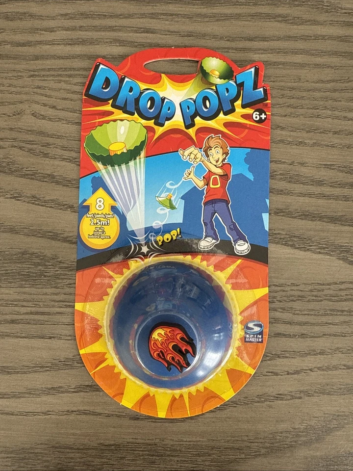 Drop Popz прыжки до 8 футов новый запечатанный 2007. Spin Master для детей от 6 лет на день рождения - Изображение 1 из 2