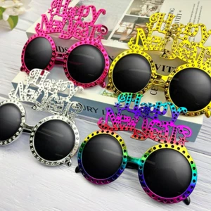 New Years Eve Party Supplies Decorations 2025 - 8 Pack, Happy New Year Glasses P - Picture 1 of 12