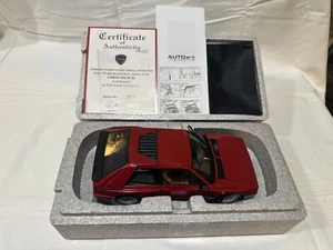 1:18 Auto art 1985 Lancia Delta S4 stradale rosso (road car red) - Imagen 1 de 3