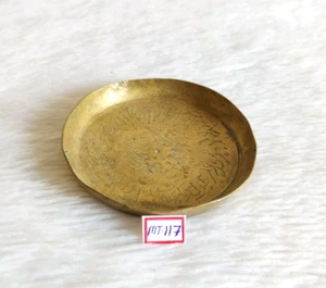 Vintage Handgefertigter Original Islamische Messing Heilig Dekor Schale Alter - Bild 1 von 7