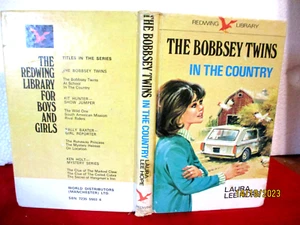 Laura Lee Hope THE BOBBSEY TWINS IN THE COUNTRY hc 1972 REDWING LIBRARY SERIES - Picture 1 of 4