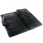 Soft Leather Hold Everything Organizer Wallet - Black, Soft, Plenty of Space