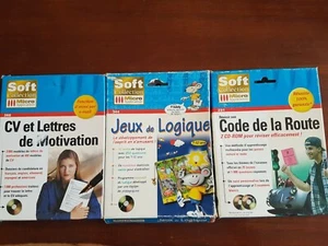 3 jeux de logique SOFT COLLECTION - Photo 1/2